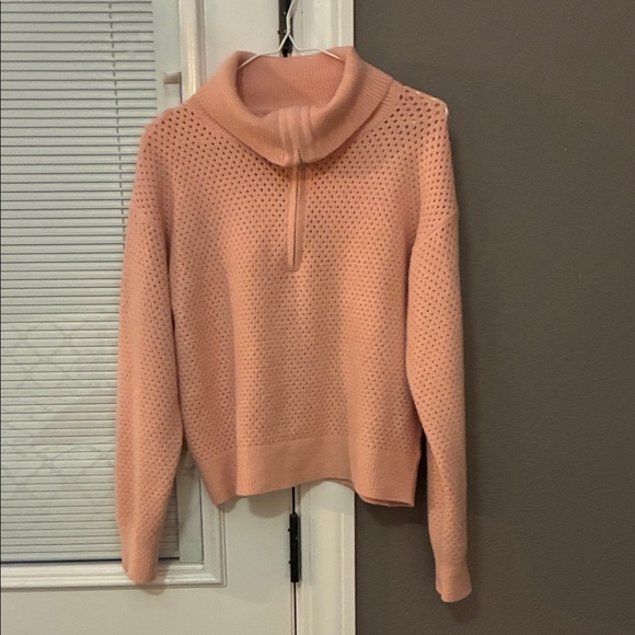 Universal Thread Sweaters - Universal Thread Peach Cowl Neck Sweater